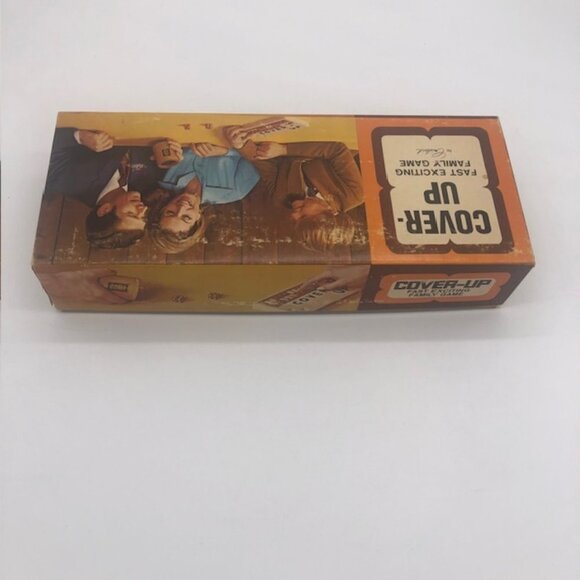 Vintage 1969 Crisloid Plastics Cover-Up Fast Exciting Family Game - Picture 7 of 8